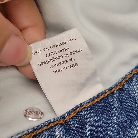 ❤️Vintage Elizabeth and James Women's High Rise denim jeans bootcut size 14 - Picture 7 of 8